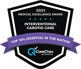 Top 10% in Nation for Interventional Carotid Care Excellence
